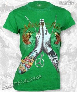 bluzka damska SHIROI NEKO/MODERMIZZINE - (GREEN)