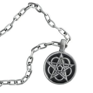 wisior + łańcuch PENTAGRAM