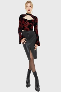 spódnica KILLSTAR - WICKED WISTERIA