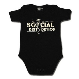 body dziecięce SOCIAL DISTORTION - CHECKERED SKELLIE