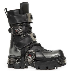 buty NEW ROCK ITALI NEGRO, FLORENTIC ACERO, NEW REACTOR  M.195 S2