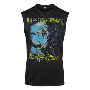 bezrękawnik IRON MAIDEN - FEAR OF THE DARK szary