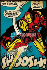 plakat IRON MAN - SHOOSH