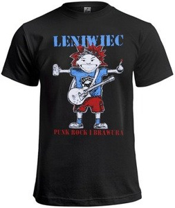 koszulka LENIWIEC - PUNK ROCK I BRAWURA