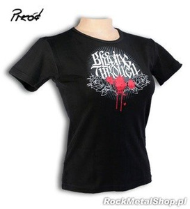 bluzka damska BLEEDING THROUGH