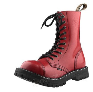 glany STEEL - FULL RED (10-dziurkowe)