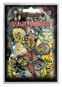 zestaw kostek IRON MAIDEN - EARLY ALBUMS (5 szt)