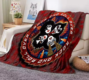 narzuta/koc KISS - ROCK AND ROLL OVER