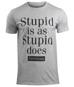 koszulka FORREST GUMP - STUPID IS AS STUPID DOES