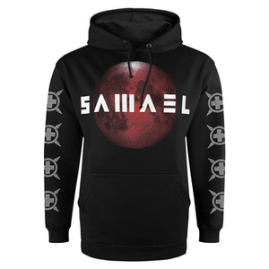 bluza SAMAEL - PASSAGE LIVE, kangurka z kapturem