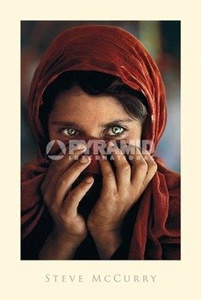 plakat AFGHAN GIRL (STEVE MC.CURRY)