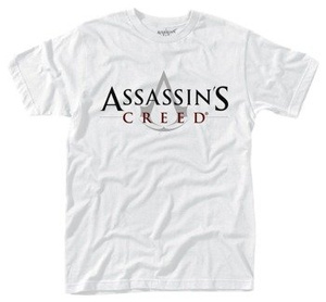koszulka ASSASSIN'S CREED - LOGO (WHITE)