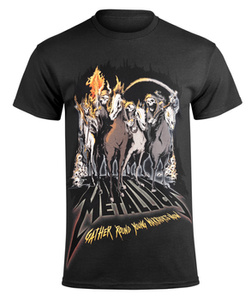 koszulka METALLICA - 40TH ANNIVERSARY HORSEMEN