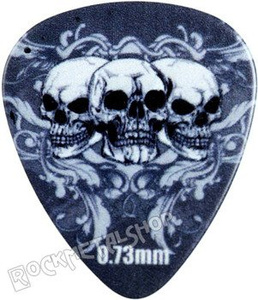 kostka gitarowa ROCK PICK - THREE SKULLS