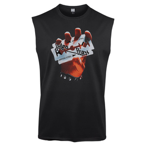 bezrękawnik JUDAS PRIEST - BRITISH STEEL szary