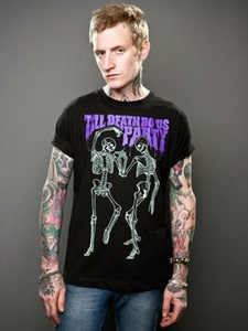 koszulka DISTURBIA - TILL DEATH (BLACK)