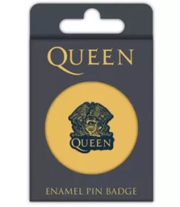 przypinka pin QUEEN - LOGO enamel