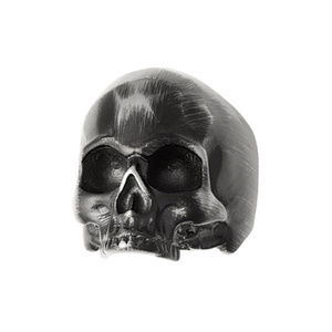 pierścień SKULL BLACK