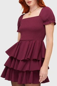 sukienka KILLSTAR - THORNED KISS (PURPLE)