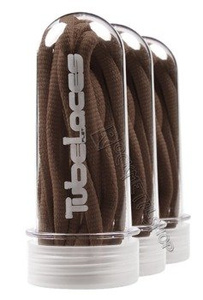sznurowadła TUBELACES - BROWN (130 cm)
