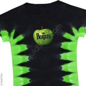 bluzka damska THE BEATLES - APPLE LOGO barwiona