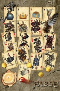 plakat FABLE - PLAYING CARDS