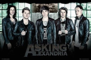 plakat ASKING ALEXANDRIA -  WINDOW