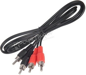 przewód audio 2 x RCA (cinch) - 2 x RCA (cinch) / 1,2m