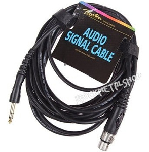 przewód audio BOSTON: XLR żeński -  DUŻY JACK STEREO (6.3mm) / 3m