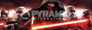 plakat panoramiczny STAR WARS - EPISODE VII (KYLO REN & STORMTROOPERS)