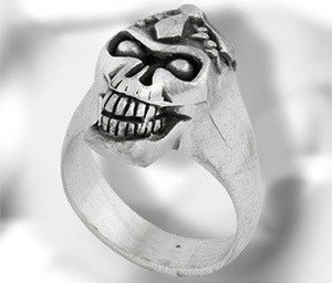 pierścień SKULL