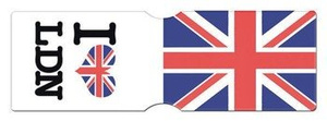 etui na kartę kredytową LONDON UNION FLAG
