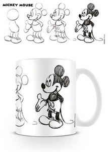kubek MICKEY MOUSE (SKETCH PROCESS)