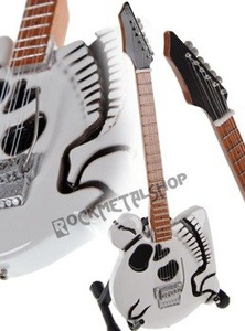 miniaturka gitary POISON - C.C. DEVILLE: B.C. RICH SKELETON
