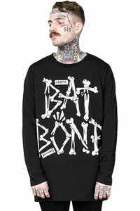 longsleeve unisex KILLSTAR - BATBONE