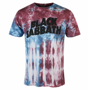 koszulka BLACK SABBATH - WAVY LOGO, barwiona
