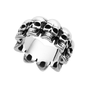 obrączka SKULLS