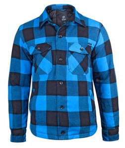 kurtka/koszula LUMBERJACKET black/blue