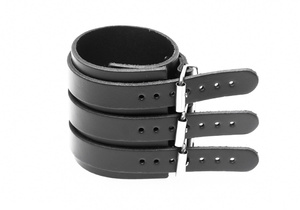 pieszczocha GŁADKA - TRZY PASKI skóra naturalna