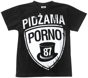 koszulka dla dzieci PIDŻAMA PORNO - 87 black
