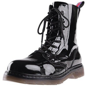 glany NEVERMIND - CZARNE (8 dziurek) lakierowane