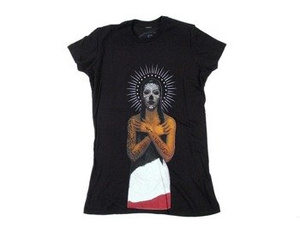 bluzka damska SOMETHING SACRED - Black Heart Queen (BLACK)