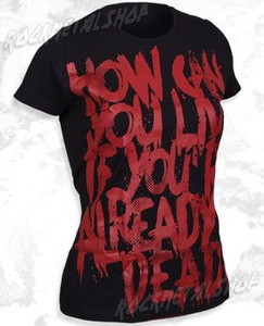 bluzka damska BLACK ICON - HOW CAN (DICON106 BLACK)