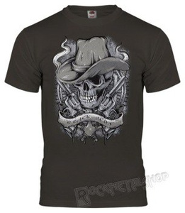 koszulka BLACK ICON - THE COVBOY (MICON100 DARK GREY)