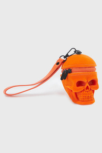 portmonetka KILLSTAR - GRAVE DIGGER (ORANGE VELVET)