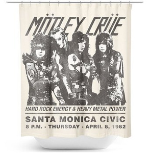 zasłona prysznicowa MOTLEY CRUE -SANTA MONICA CIVIC