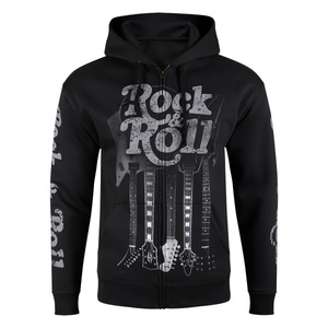 bluza ROCK & ROLL GUITARS rozpinana z kapturem