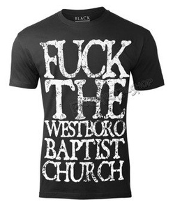 koszulka BLACK CRAFT - FUCK THE WESTBORO BAPTIST CHURCH