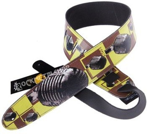 pas do gitary SUN RECORDS COMPANY skórzany, 63mm