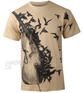 koszulka DARK VIOLIN beżowy